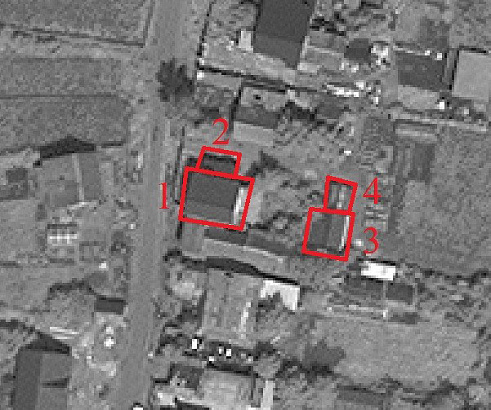 Результаты дешифрирования космического изображения WorldView-1, полученного 27 июня 2013 года