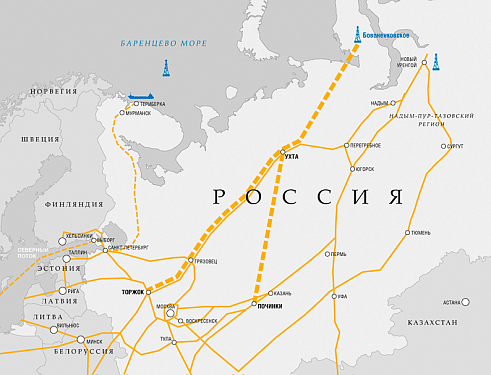 Газопроводы «Бованенково — Ухта» и «Ухта — Торжок».png