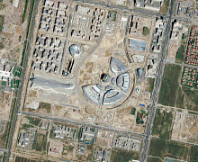 Astana, Kazakhstan. KazEOsat-1 satellite, 2016 ©KGS, Distribution Airbus D