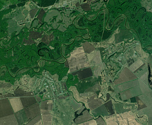 Samara Oblast, Russia. Aist-2D satellite, 15.05.2018.