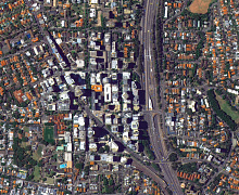 Northern part of Sydney, Australia. Kompsat-3A satellite ©SIIS